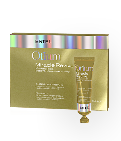 ESTEL PROFESSIONAL СЫВОРОТКА-ВУАЛЬ для мгновенного восстановления волос Otium Miracle - 23 мл