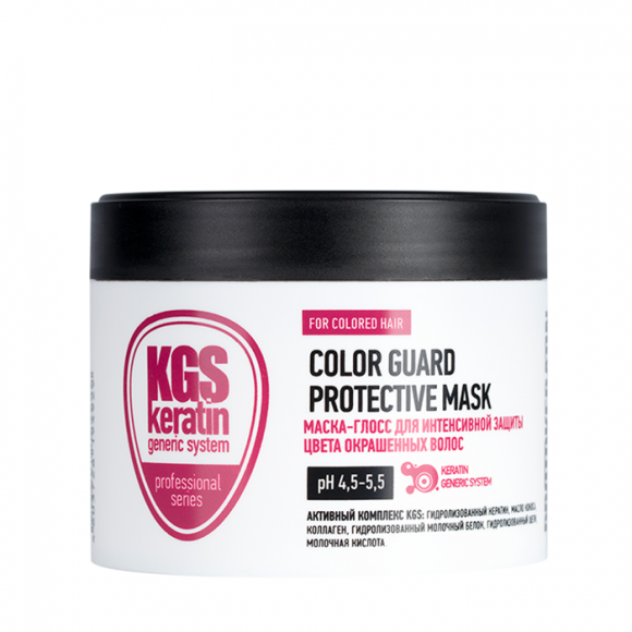 PROTOKERATIN Маска-глосс для интенсивной защиты цвета окрашенных волос / Color Guard Protective Mask - 250 мл