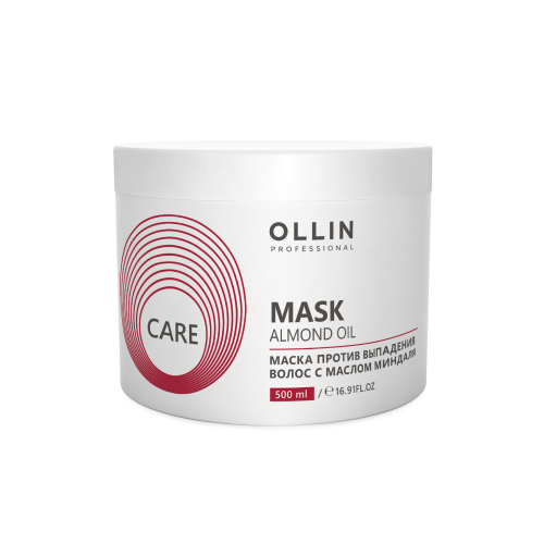 OLLIN PROFESSIONAL МАСКА с маслом миндаля против выпадения волос Care Almond Oil - 500 мл