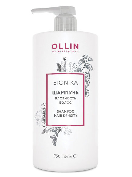 OLLIN PROFESSIONAL ШАМПУНЬ для уплотнения волос Bionika Hair Density - 750 мл