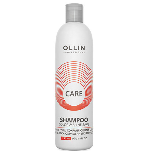 OLLIN PROFESSIONAL ШАМПУНЬ для окрашенных волос Care Color & Shine Save - 250 мл
