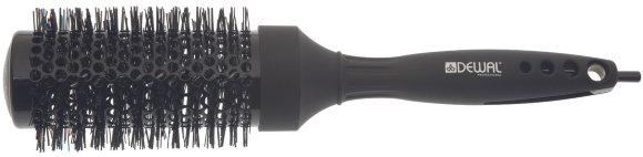 DEWAL ТЕРМОБРАШИНГ с керамическим и антистатическим покрытием 43 мм BLACK MAGIC (BRBM43) - 1 шт