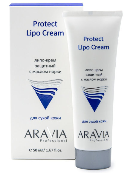 ARAVIA ЛИПО-КРЕМ защитный с маслом норки Protect Lipo Cream - 50 мл