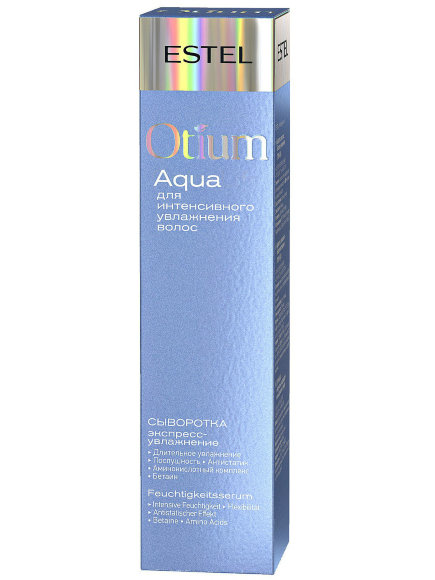ESTEL PROFESSIONAL СЫВОРОТКА для увлажнения волос Otium Aqua - 100 мл