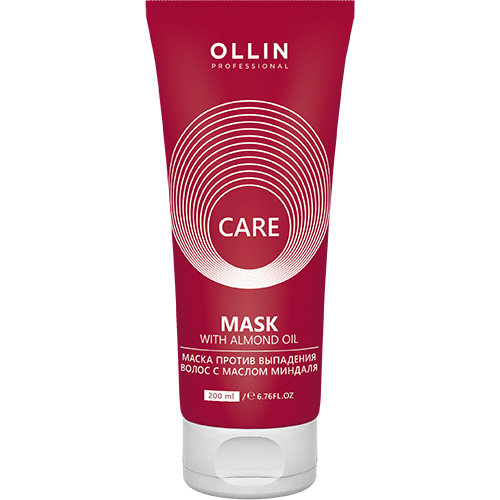 OLLIN PROFESSIONAL МАСКА с маслом миндаля против выпадения волос Care Almond Oil - 200 мл