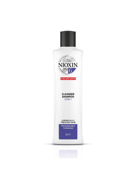 NIOXIN ШАМПУНЬ для химически обработанных истонченных волос Cleanser System 6 - 300 мл