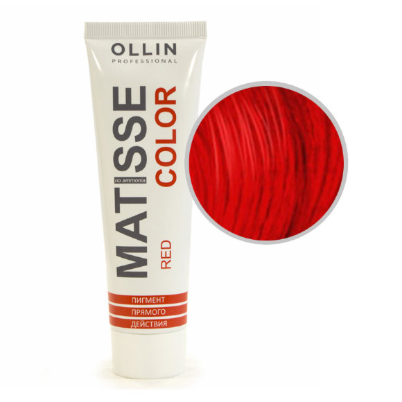 OLLIN PROFESSIONAL ПИГМЕНТ Matisse Color Red (красный) - 100 мл