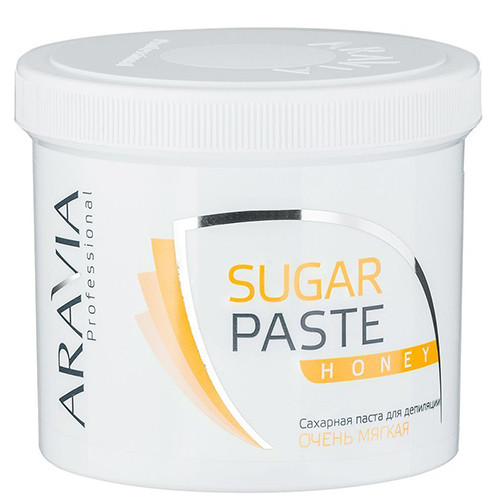 ARAVIA ПАСТА сахарная для депиляции "медовая" очень мягкой консистенции Sugar Paste - 750 г