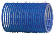 R-VTR3 Бигуди-липучки DEWAL, синие d 40 мм 12 шт/уп