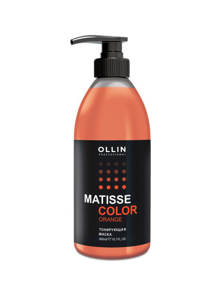 OLLIN PROFESSIONAL МАСКА тонирующая (оранж) Matisse Color - 300 мл