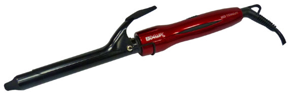 DEWAL ПЛОЙКА для волос 19 мм Red Titanium (03-2019) - 1 шт