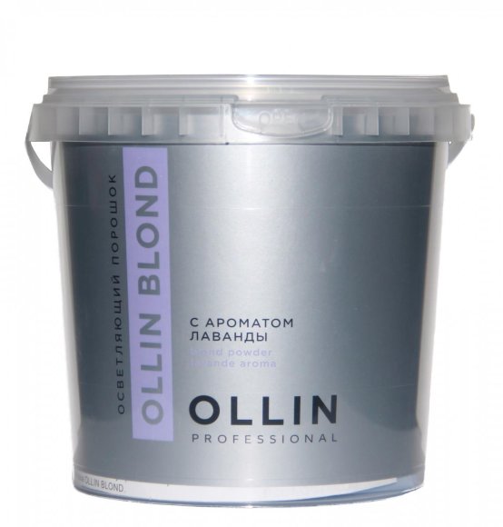 OLLIN PROFESSIONAL ПОРОШОК для осветления волос Ollin Color Blond Powder Aroma Lavande - 500 г