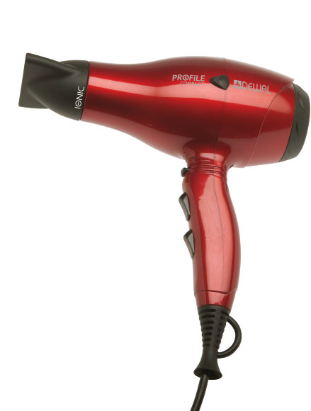 DEWAL ФЕН для волос красный RED PROFILE COMPACT (03-119) 2000W