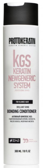 PROTOKERATIN Кондиционер-бондинг для блондированных волос / Brilliant Shine Bonding Conditioner - 300 мл