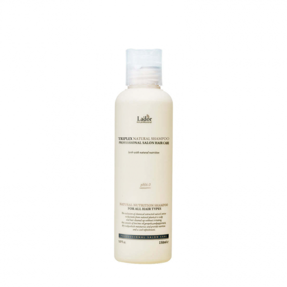 LADOR Шампунь органический с натуральными ингредиентами Triplex Natural Shampoo - 150 мл
