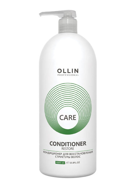 OLLIN PROFESSIONAL КОНДИЦИОНЕР для восстановления волос Care Restore - 1000 мл