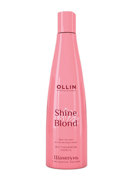 OLLIN PROFESSIONAL ШАМПУНЬ для светлых и осветленных волос Shine Blond - 300 мл