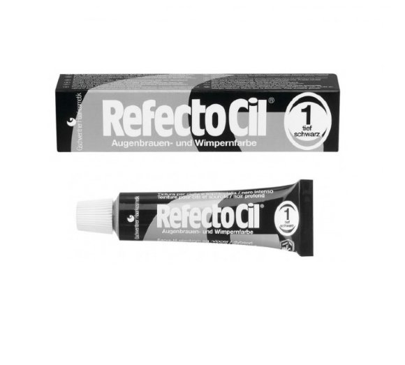 REFECTOCIL КРАСКА 1 для бровей и ресниц Refectocil чёрная 15 мл