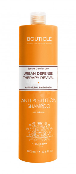 BOUTICLE Шампунь для чувствительной кожи головы Urban Defense Anti-Pollution Skin Calming Shampoo - 1000 мл