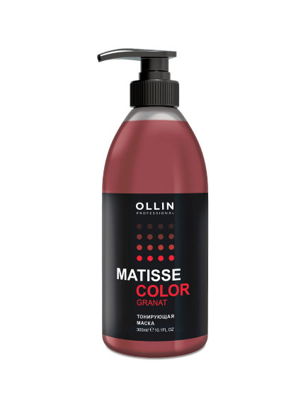 OLLIN PROFESSIONAL МАСКА тонирующая (гранат) Matisse Color - 300 мл